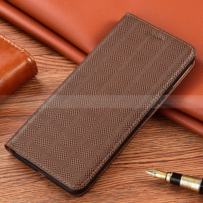 Funda de Cuero Cartera con Soporte Carcasa H20P para Sony Xperia 10 III