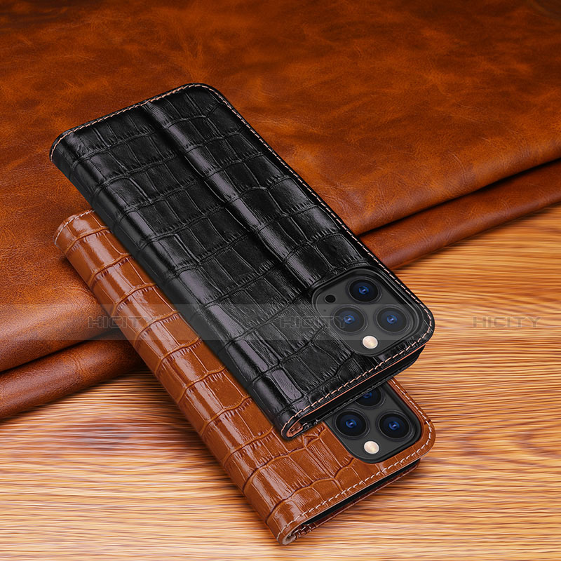 Funda de Cuero Cartera con Soporte Carcasa H21 para Apple iPhone 13 Pro Max