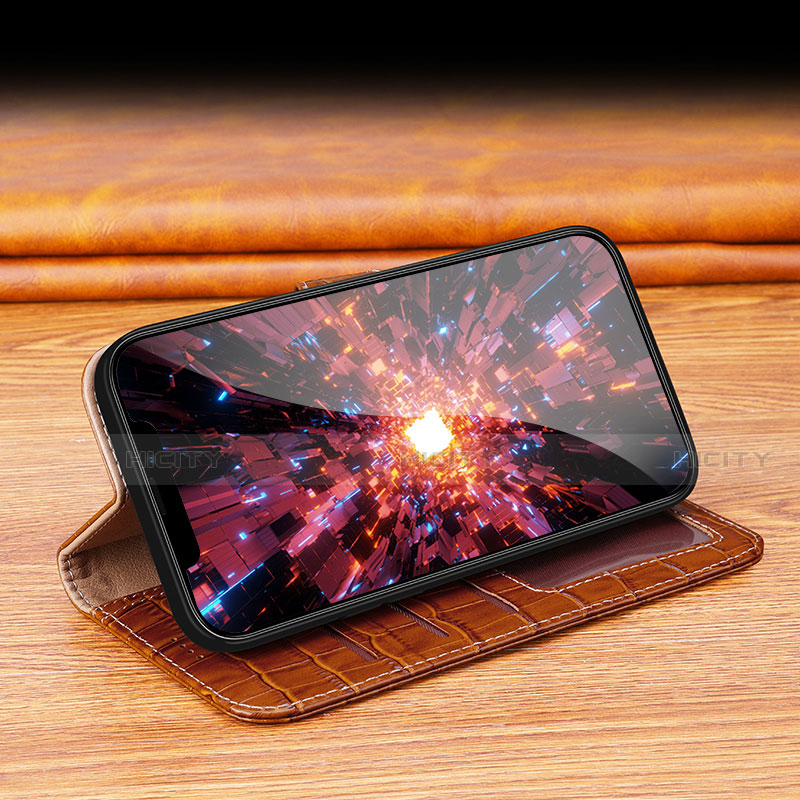 Funda de Cuero Cartera con Soporte Carcasa H21 para Apple iPhone 13 Pro Max