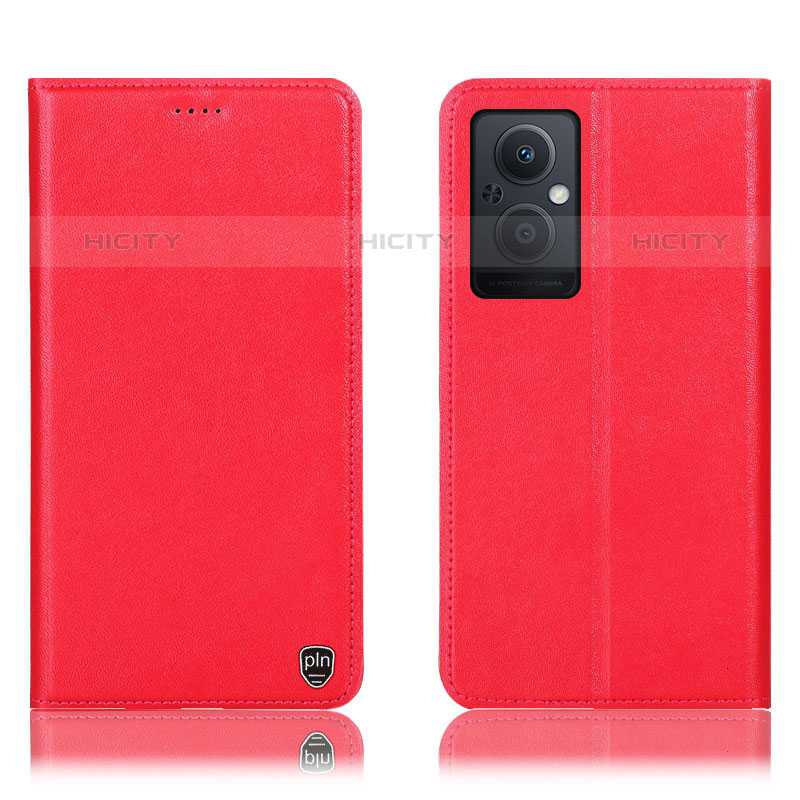 Funda de Cuero Cartera con Soporte Carcasa H21P para Oppo Reno7 Lite 5G