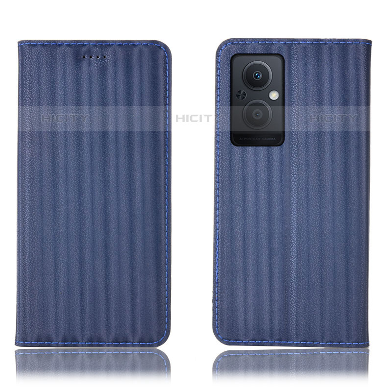 Funda de Cuero Cartera con Soporte Carcasa H23P para Oppo F21s Pro 5G