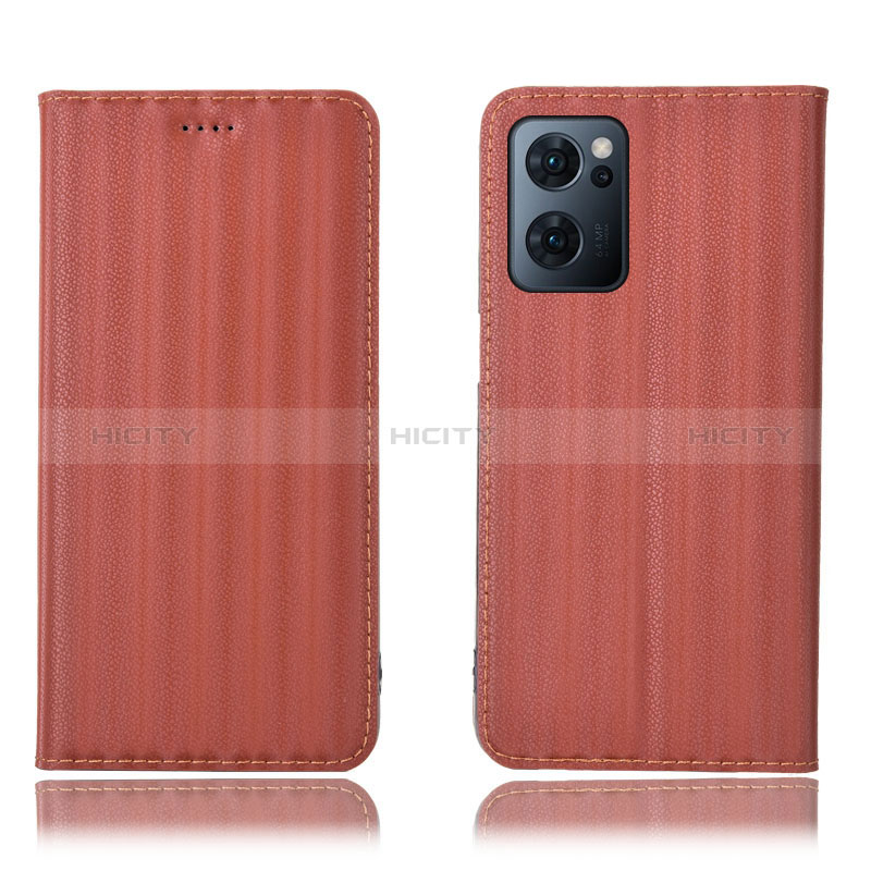 Funda de Cuero Cartera con Soporte Carcasa H23P para Oppo Find X5 Lite 5G