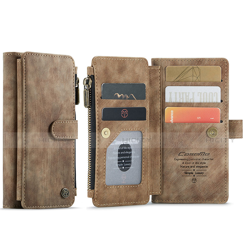 Funda de Cuero Cartera con Soporte Carcasa H27 para Apple iPhone 13 Mini