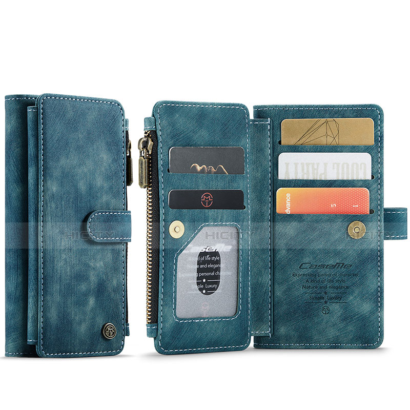 Funda de Cuero Cartera con Soporte Carcasa H27 para Apple iPhone 13 Mini