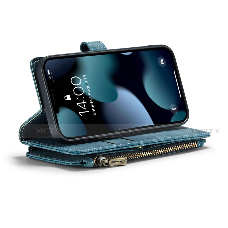 Funda de Cuero Cartera con Soporte Carcasa H27 para Apple iPhone 13 Pro