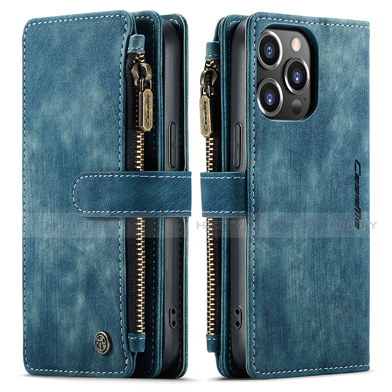 Funda de Cuero Cartera con Soporte Carcasa H27 para Apple iPhone 13 Pro Max