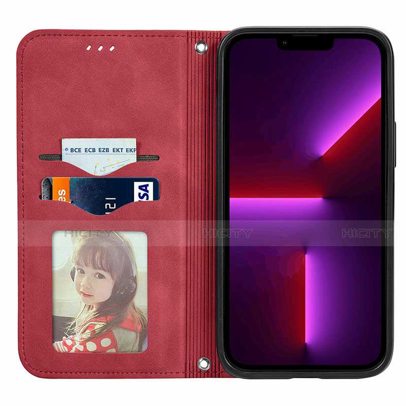 Funda de Cuero Cartera con Soporte Carcasa H29 para Apple iPhone 13 Mini