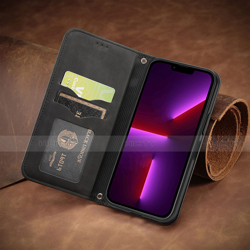 Funda de Cuero Cartera con Soporte Carcasa H29 para Apple iPhone 13 Mini