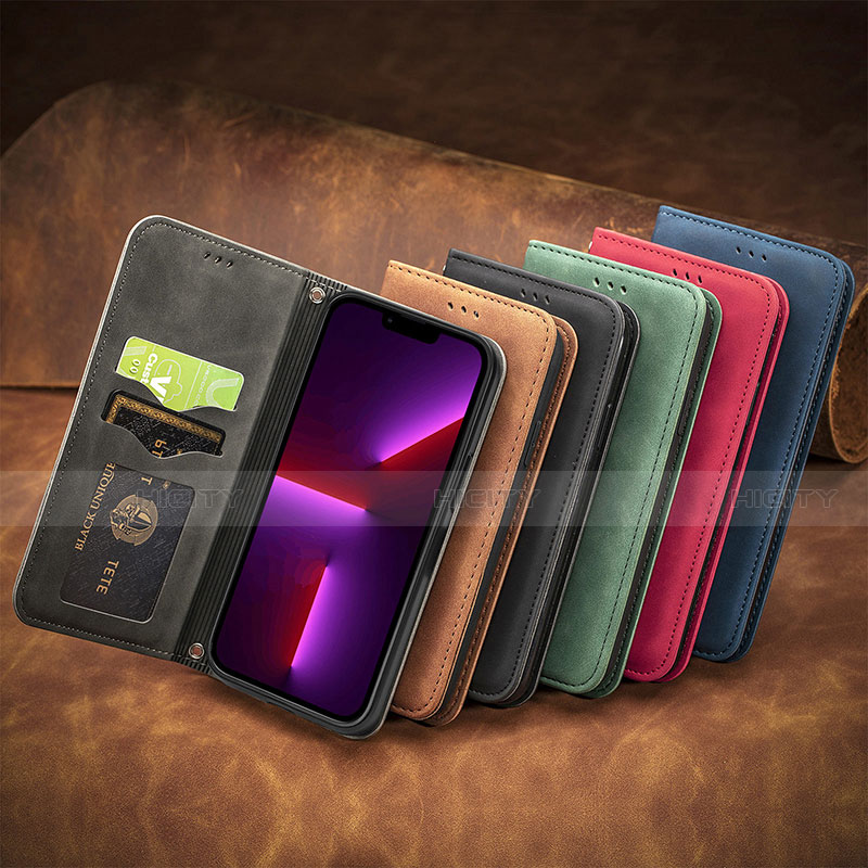 Funda de Cuero Cartera con Soporte Carcasa H29 para Apple iPhone 13 Mini