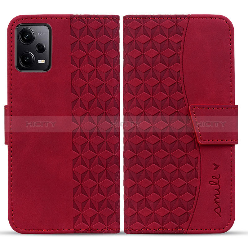 Funda de Cuero Cartera con Soporte Carcasa HF1 para Xiaomi Redmi Note 12 Explorer