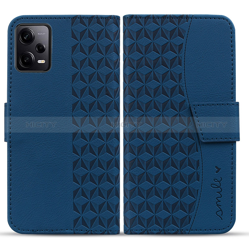 Funda de Cuero Cartera con Soporte Carcasa HF1 para Xiaomi Redmi Note 12 Explorer