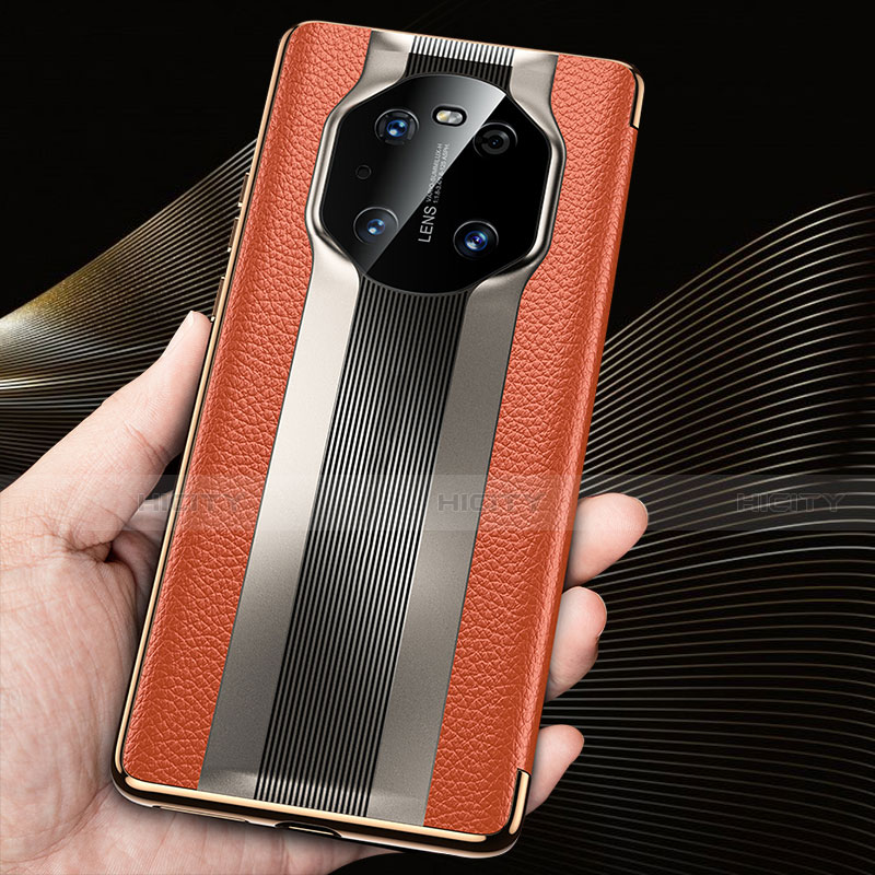 Funda de Cuero Cartera con Soporte Carcasa K01 para Huawei Mate 40