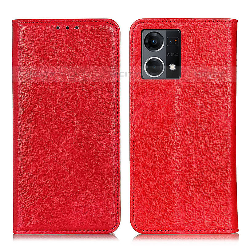 Funda de Cuero Cartera con Soporte Carcasa K01Z para Oppo F21 Pro 4G