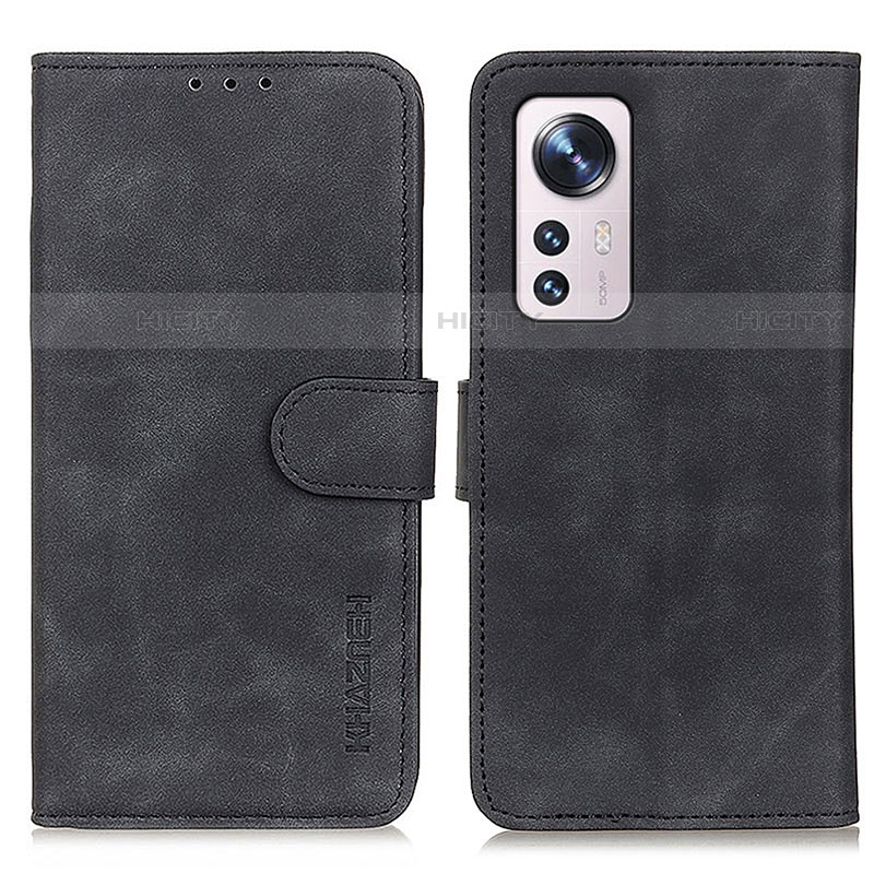 Funda de Cuero Cartera con Soporte Carcasa K01Z para Xiaomi Mi 12 Lite 5G Negro