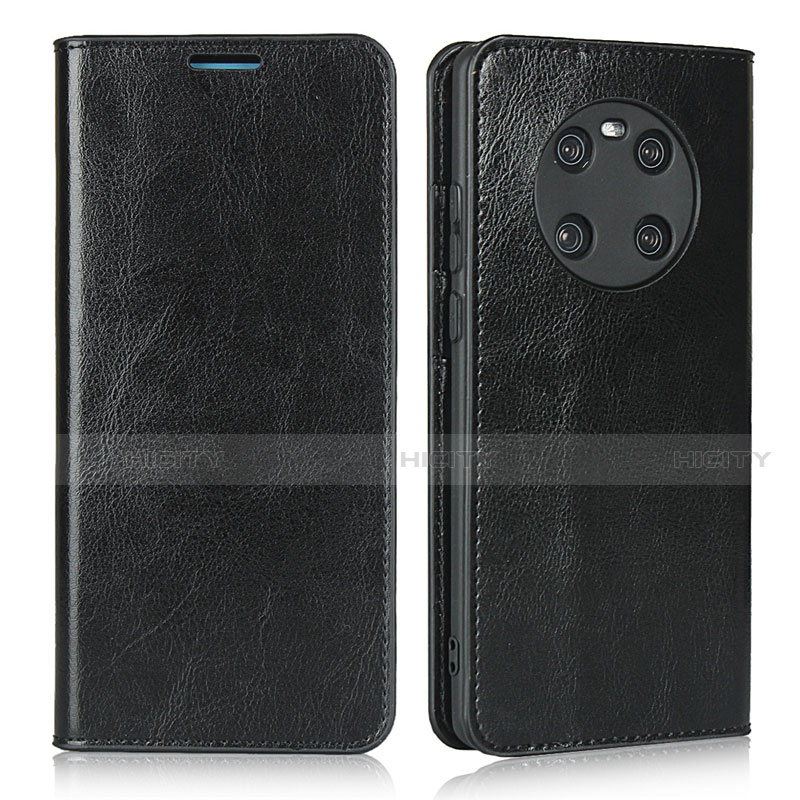 Funda de Cuero Cartera con Soporte Carcasa K02 para Huawei Mate 40E 5G Negro