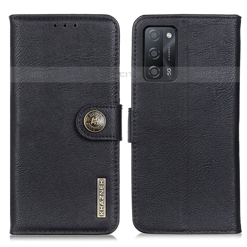 Funda de Cuero Cartera con Soporte Carcasa K02Z para Oppo A53s 5G