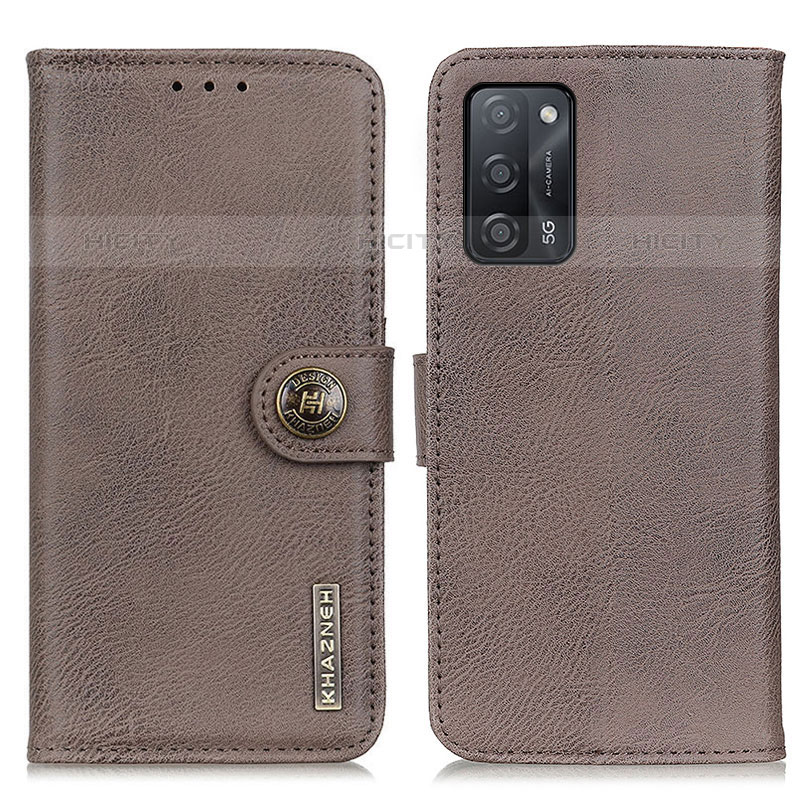 Funda de Cuero Cartera con Soporte Carcasa K02Z para Oppo A53s 5G