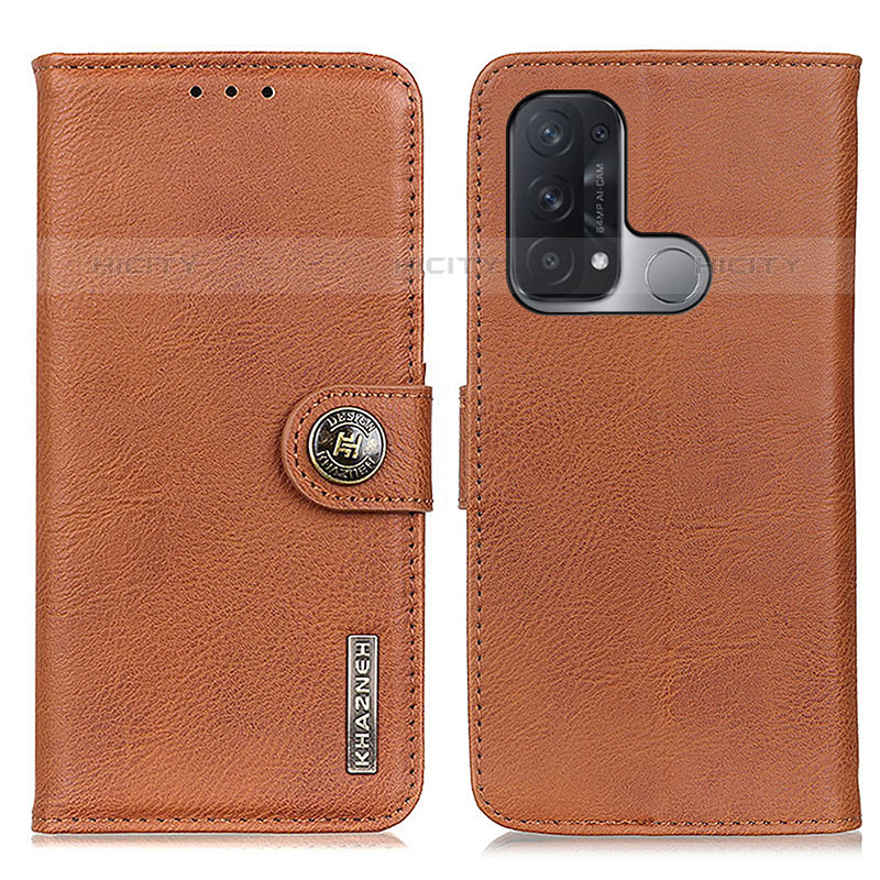 Funda de Cuero Cartera con Soporte Carcasa K02Z para Oppo Reno5 A