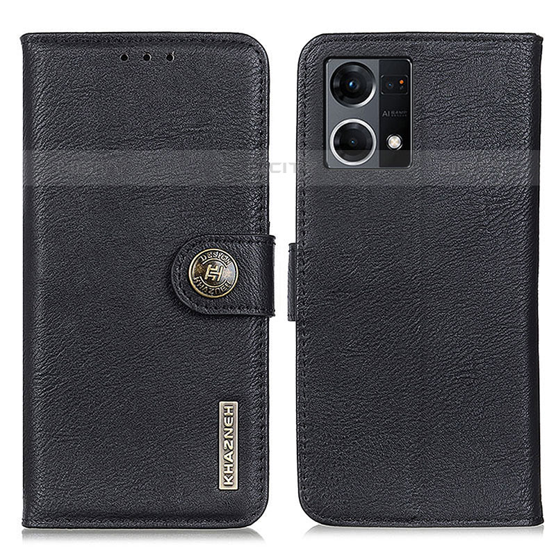 Funda de Cuero Cartera con Soporte Carcasa K02Z para Oppo Reno7 4G