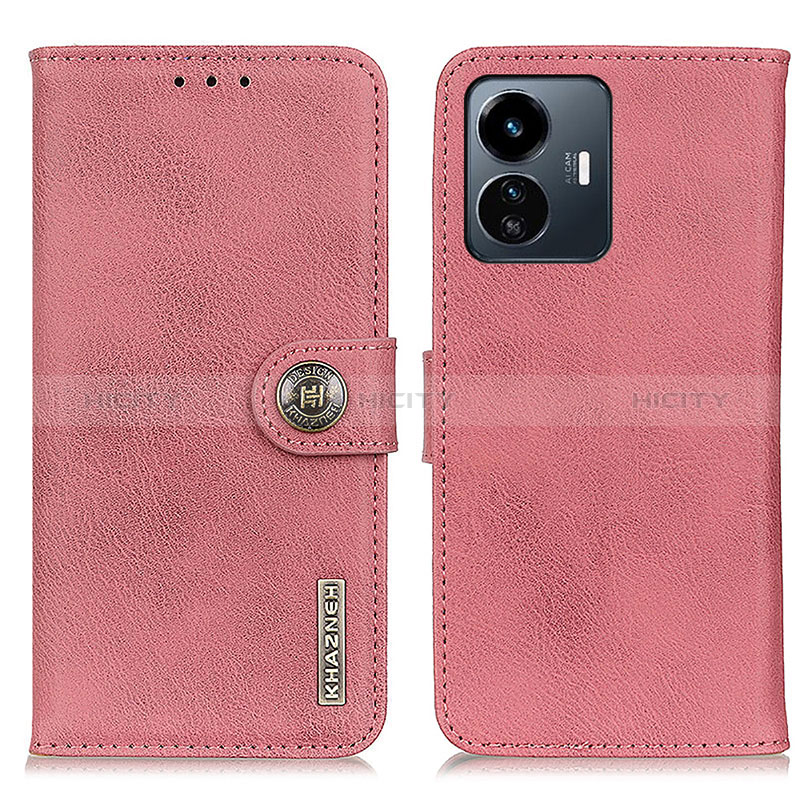 Funda de Cuero Cartera con Soporte Carcasa K02Z para Vivo Y77 5G