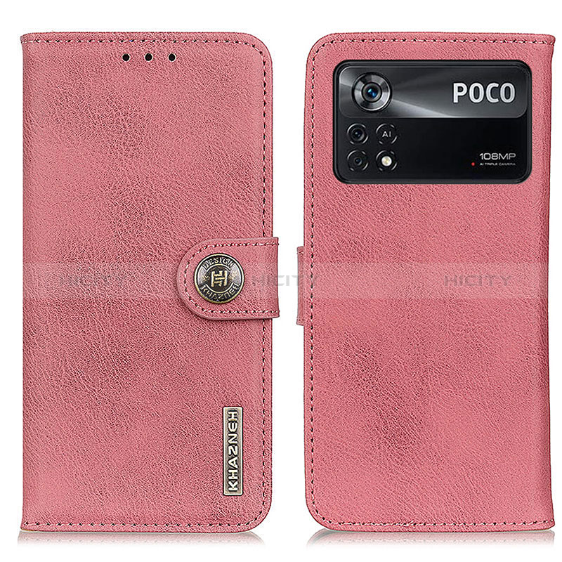 Funda de Cuero Cartera con Soporte Carcasa K02Z para Xiaomi Poco X4 Pro 5G