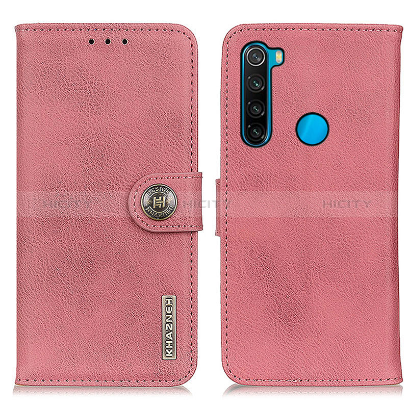 Funda de Cuero Cartera con Soporte Carcasa K02Z para Xiaomi Redmi Note 8 (2021)