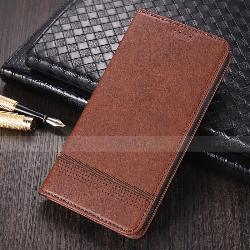 Funda de Cuero Cartera con Soporte Carcasa K03 para Huawei Mate 40E 5G Marron