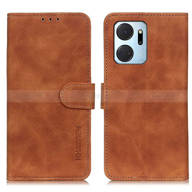 Funda de Cuero Cartera con Soporte Carcasa K03Z para Huawei Honor X7a