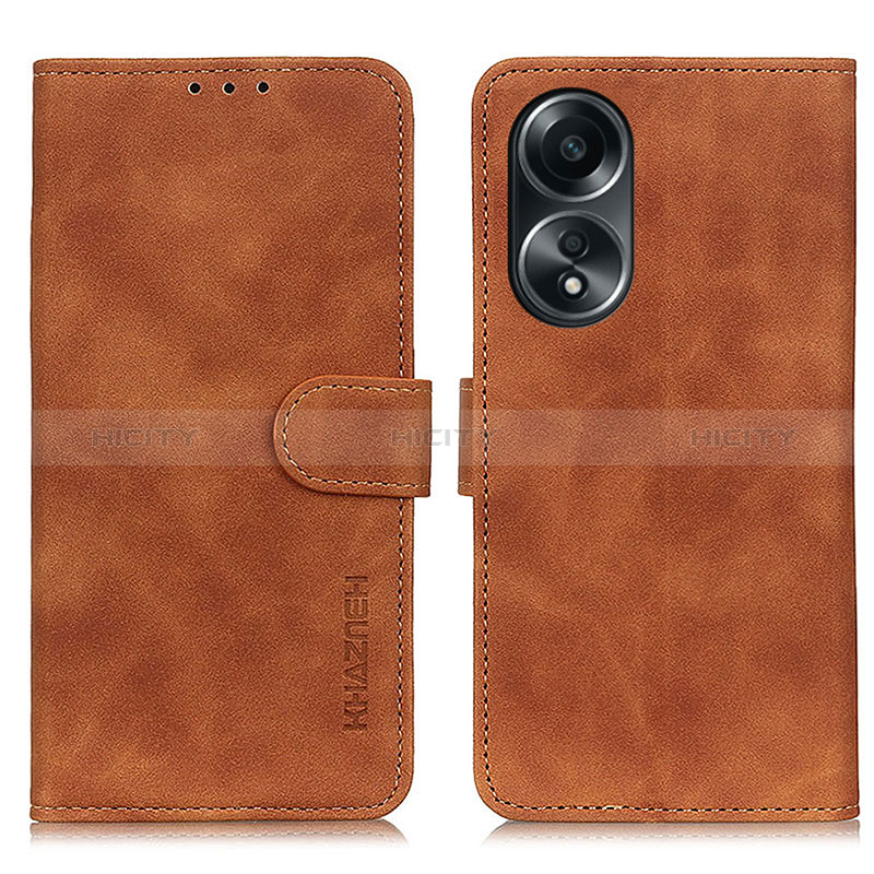 Funda de Cuero Cartera con Soporte Carcasa K03Z para Oppo A78 5G