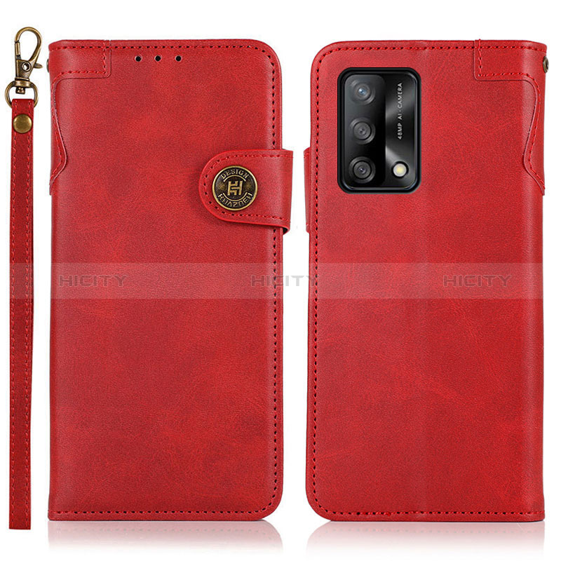 Funda de Cuero Cartera con Soporte Carcasa K03Z para Oppo F19