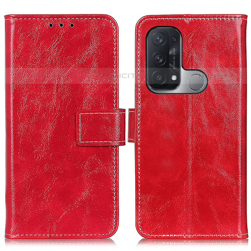 Funda de Cuero Cartera con Soporte Carcasa K04Z para Oppo Reno5 A