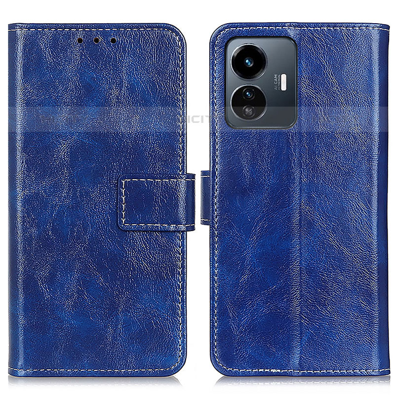 Funda de Cuero Cartera con Soporte Carcasa K04Z para Vivo Y77e 5G