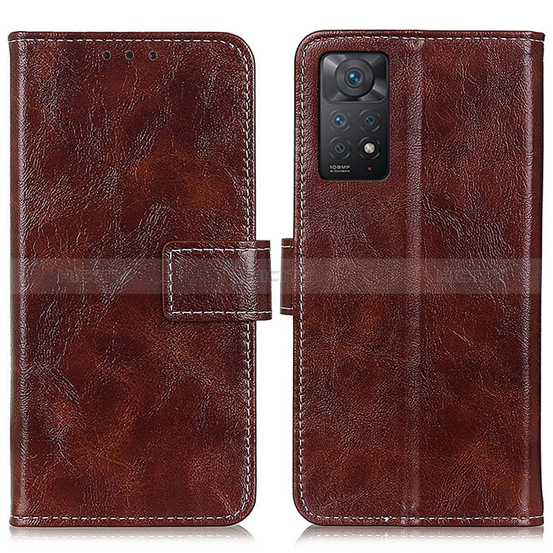 Funda de Cuero Cartera con Soporte Carcasa K04Z para Xiaomi Redmi Note 11 Pro 4G