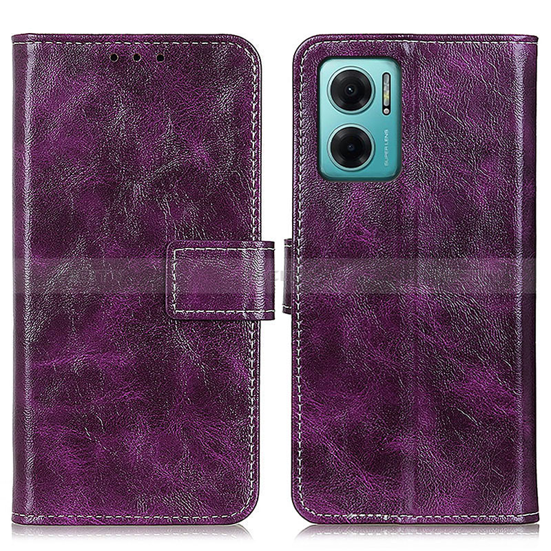 Funda de Cuero Cartera con Soporte Carcasa K04Z para Xiaomi Redmi Note 11E 5G