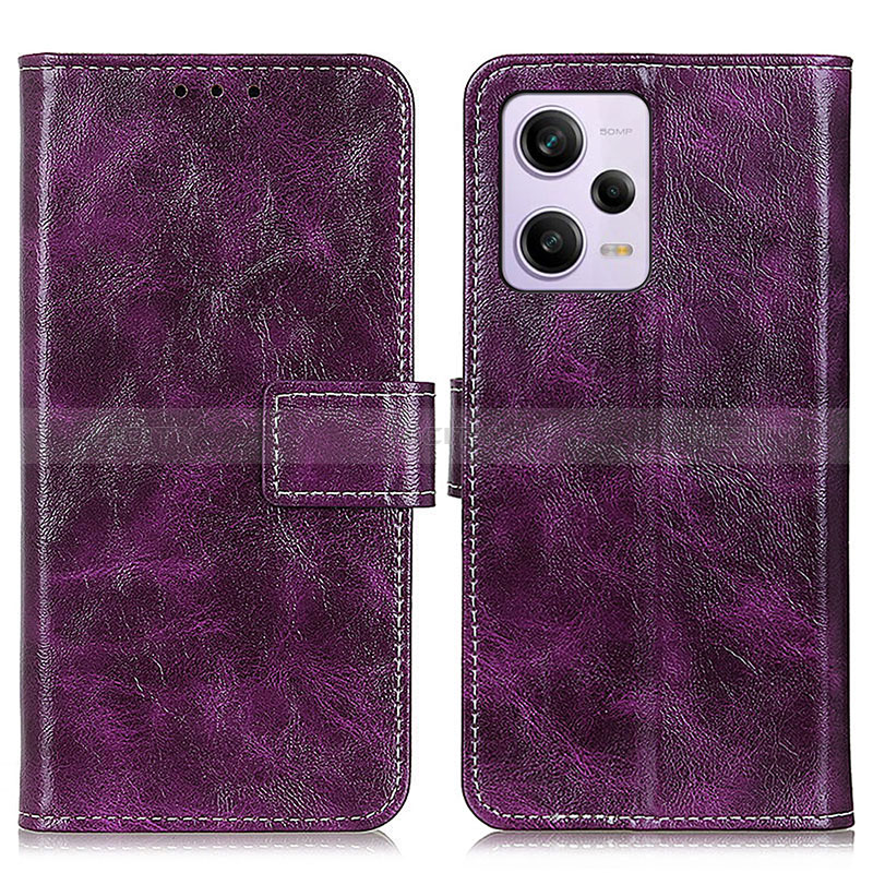 Funda de Cuero Cartera con Soporte Carcasa K04Z para Xiaomi Redmi Note 12 Explorer