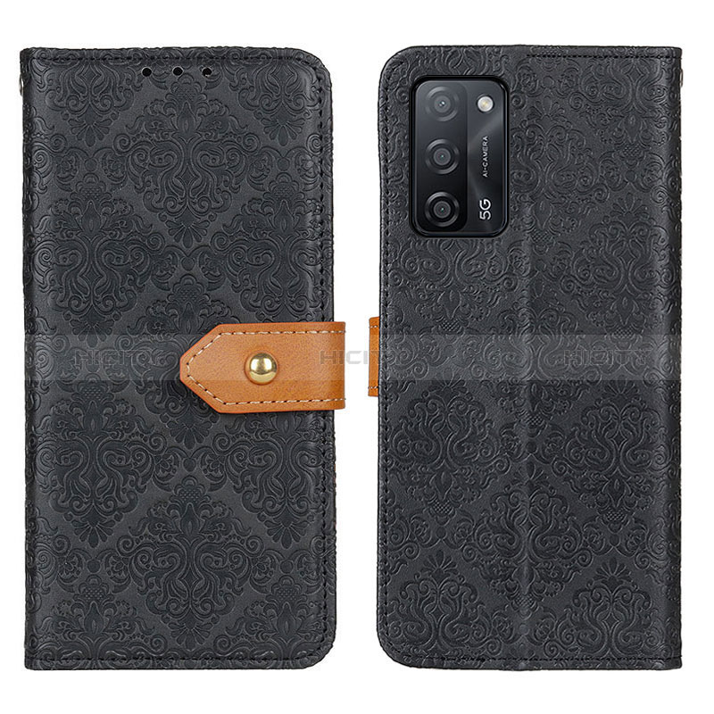 Funda de Cuero Cartera con Soporte Carcasa K05Z para Oppo A56 5G