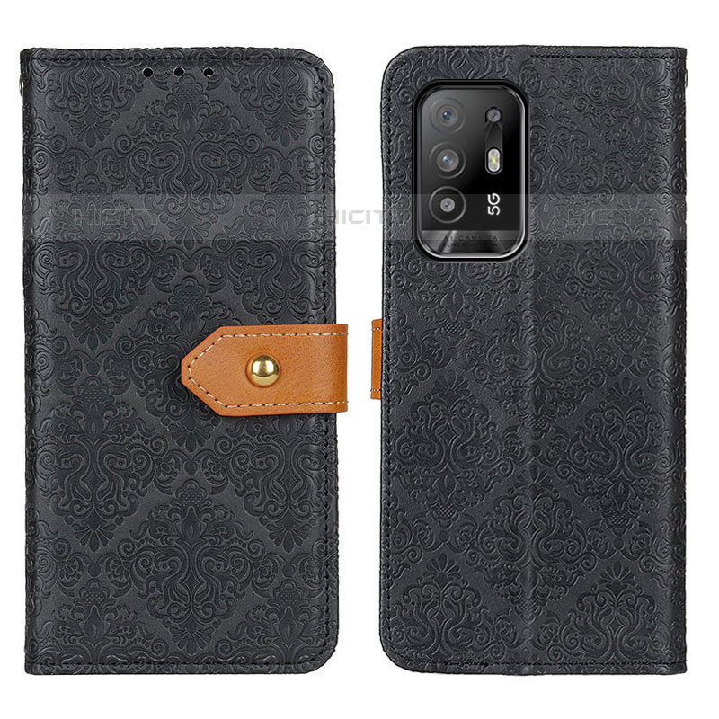 Funda de Cuero Cartera con Soporte Carcasa K05Z para Oppo A94 5G