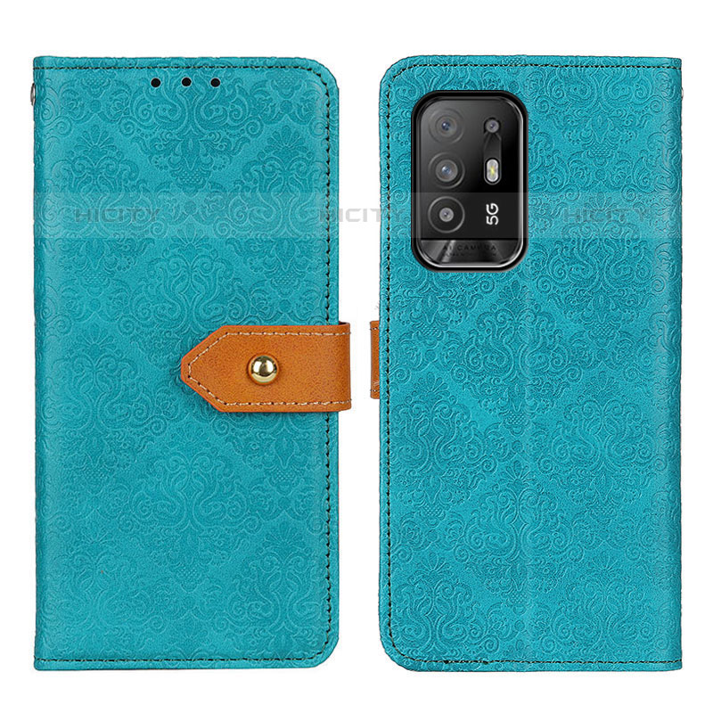 Funda de Cuero Cartera con Soporte Carcasa K05Z para Oppo A94 5G