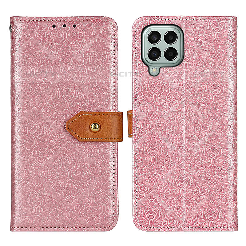 Funda de Cuero Cartera con Soporte Carcasa K05Z para Samsung Galaxy M33 5G