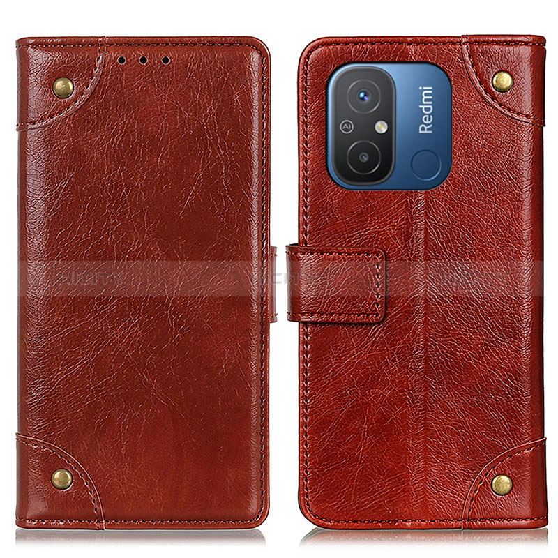 Funda de Cuero Cartera con Soporte Carcasa K06Z para Xiaomi Redmi 12C 4G