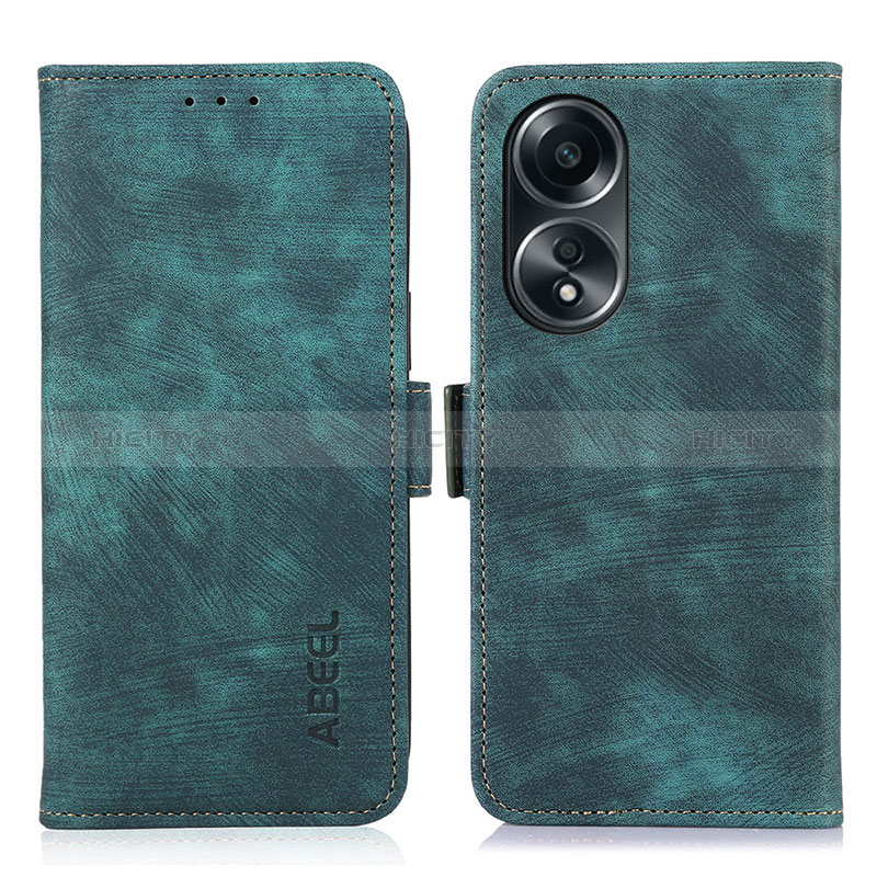 Funda de Cuero Cartera con Soporte Carcasa K07Z para Oppo A58 5G