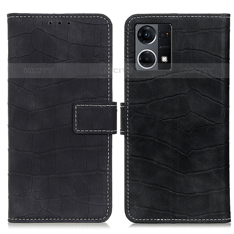 Funda de Cuero Cartera con Soporte Carcasa K07Z para Oppo F21 Pro 4G