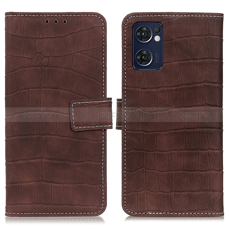 Funda de Cuero Cartera con Soporte Carcasa K07Z para Oppo Find X5 Lite 5G