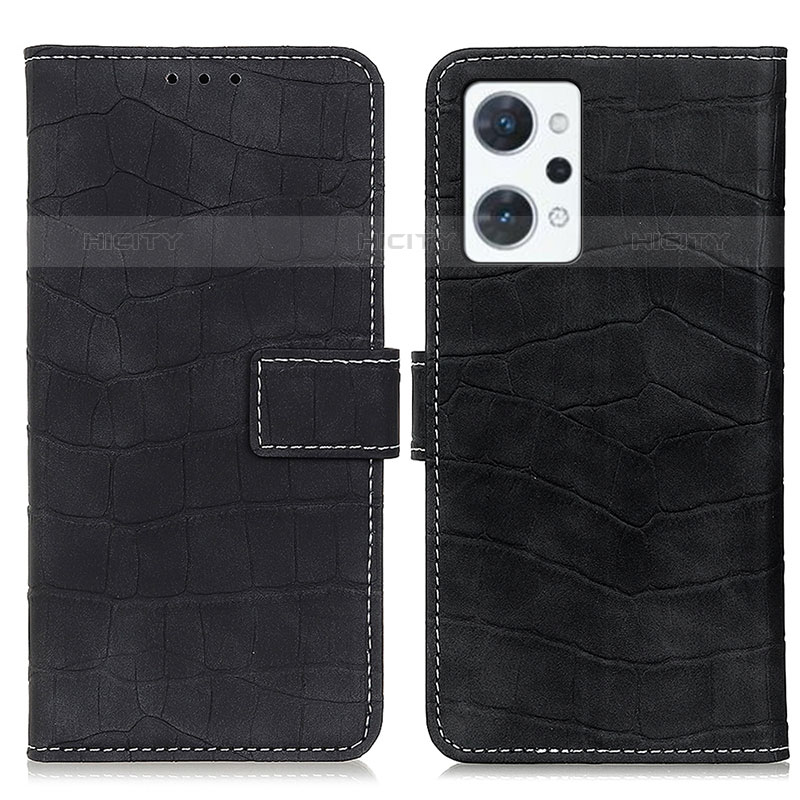 Funda de Cuero Cartera con Soporte Carcasa K07Z para Oppo Reno7 A