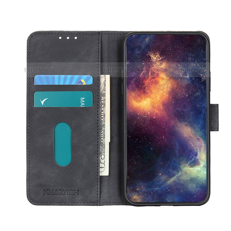 Funda de Cuero Cartera con Soporte Carcasa K09Z para Oppo A55S 5G