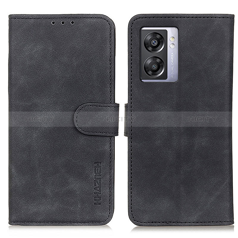 Funda de Cuero Cartera con Soporte Carcasa K09Z para Oppo A57 5G