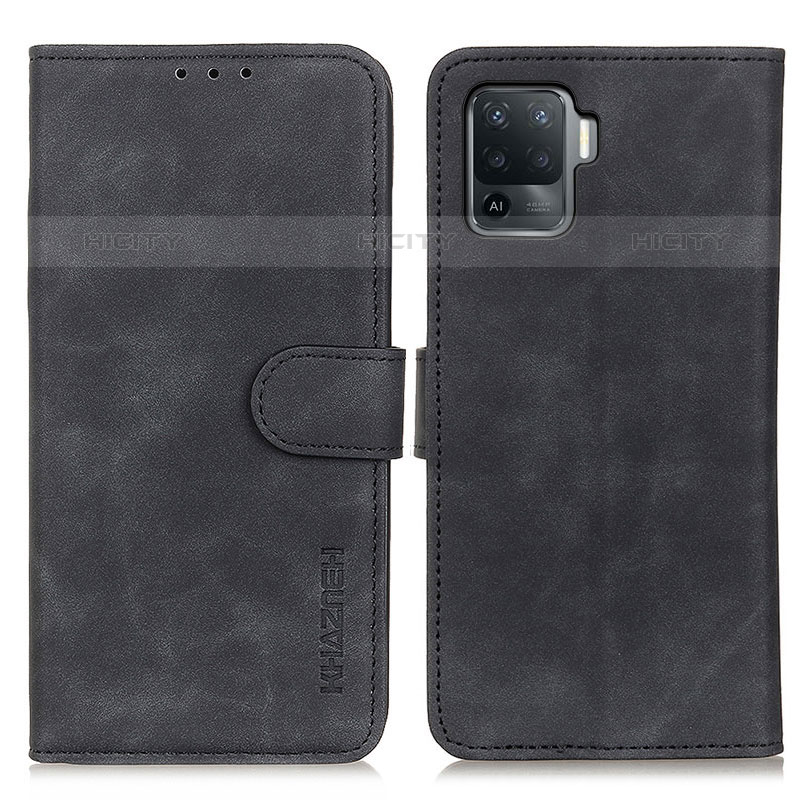 Funda de Cuero Cartera con Soporte Carcasa K09Z para Oppo F19 Pro