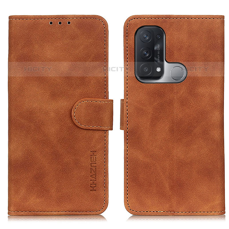 Funda de Cuero Cartera con Soporte Carcasa K09Z para Oppo Reno5 A