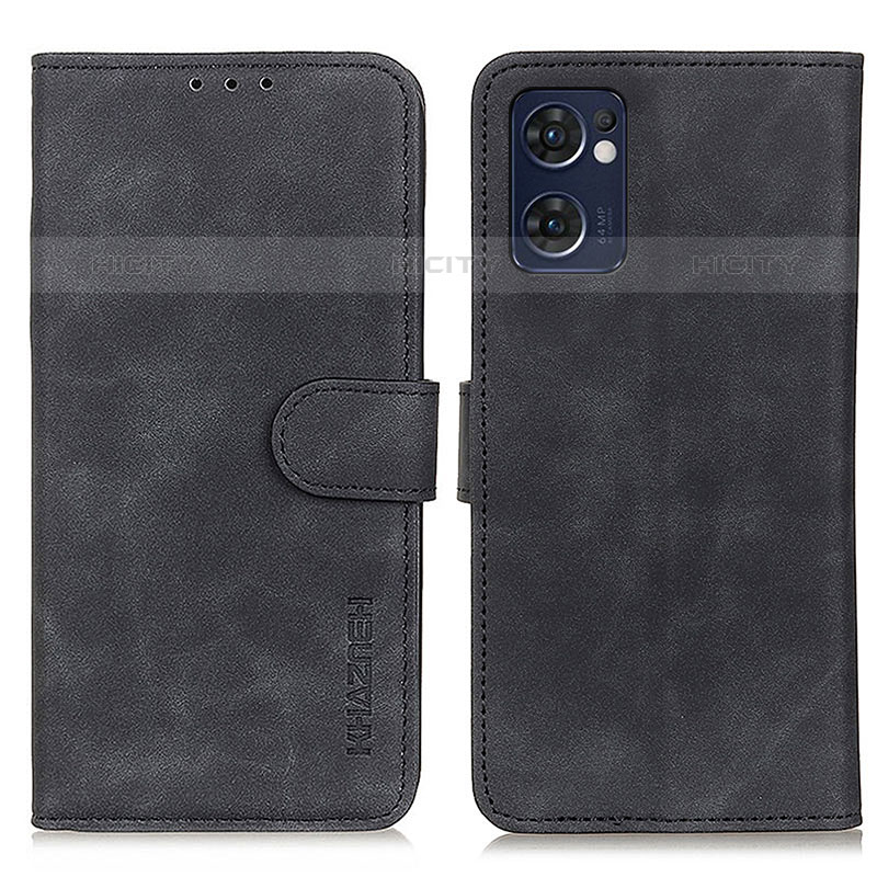 Funda de Cuero Cartera con Soporte Carcasa K09Z para Oppo Reno7 5G