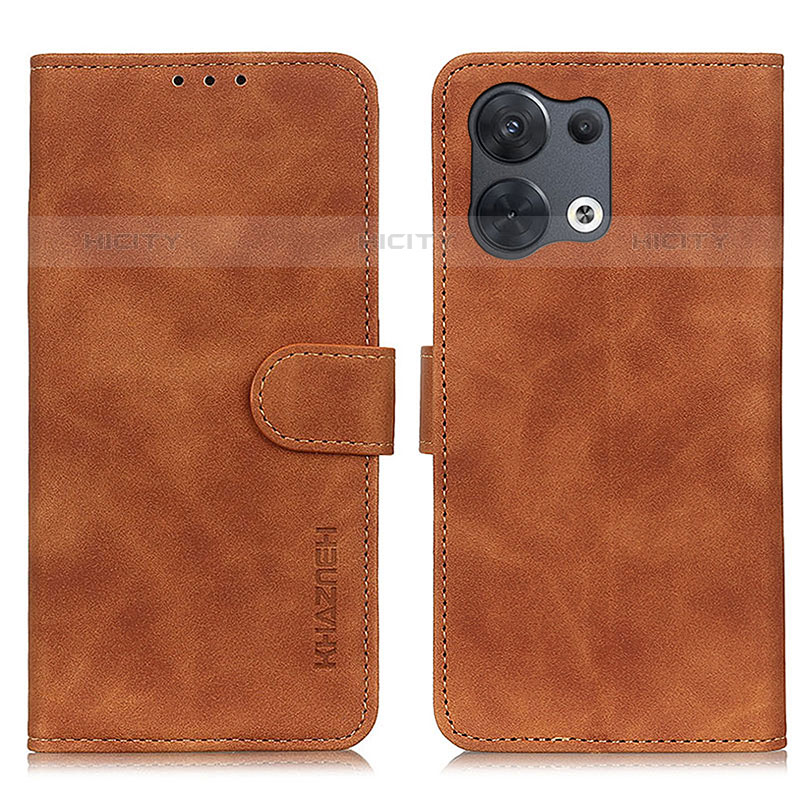 Funda de Cuero Cartera con Soporte Carcasa K09Z para Oppo Reno8 5G